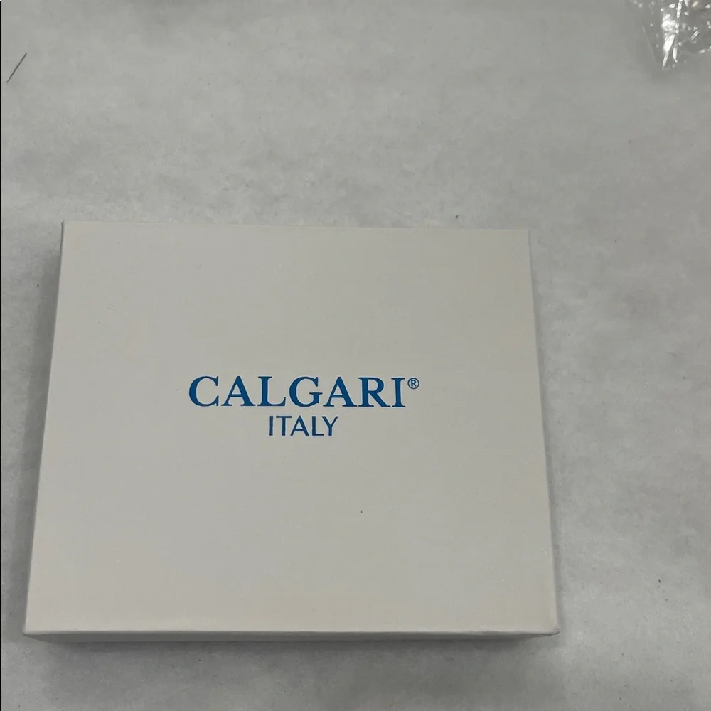 CALGARI Italian Luxury Leather Wallets For Men Bifold wild buffalo Hunter nwt